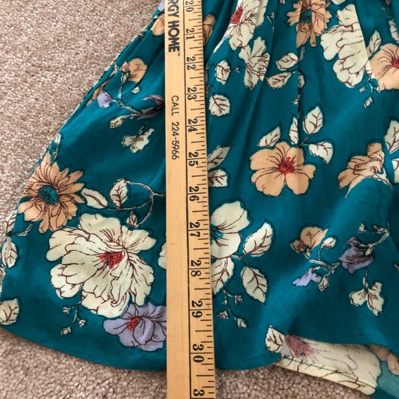 Teal romper - Picture 3 of 4